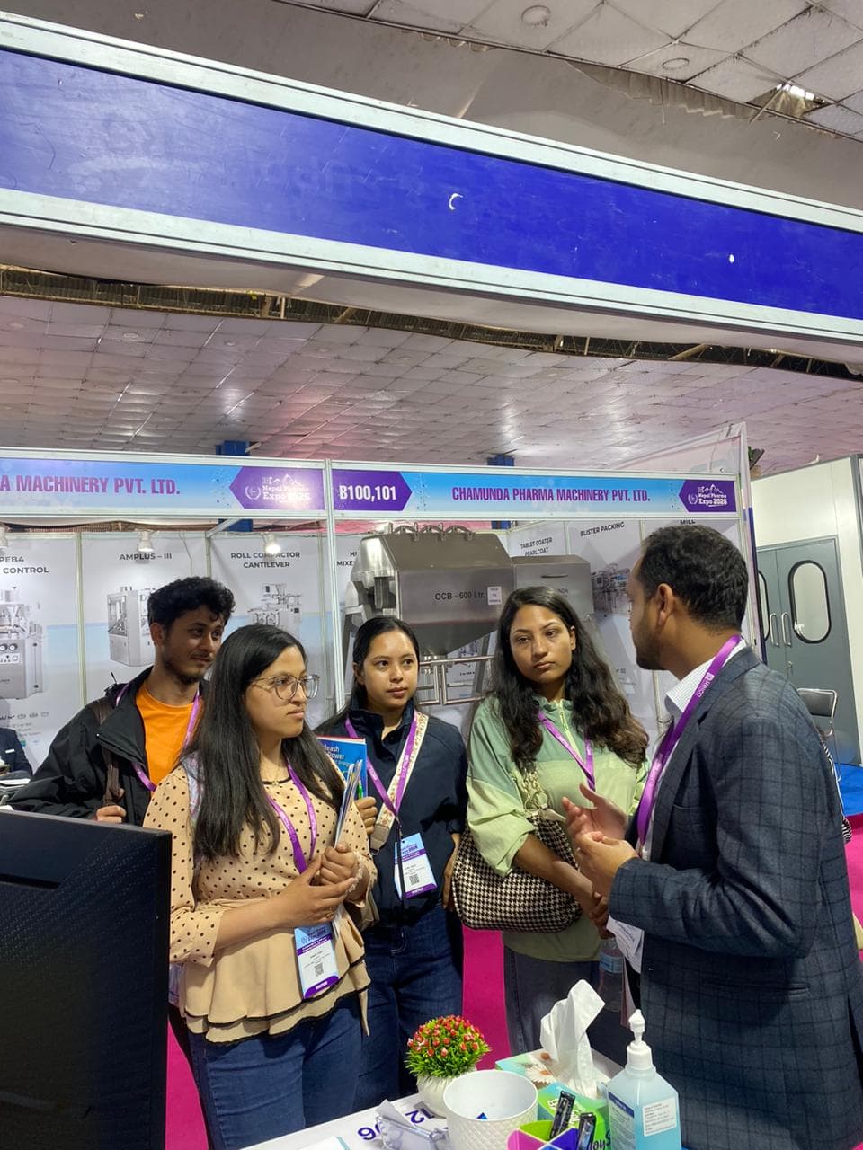 GCR team presenting research expertise