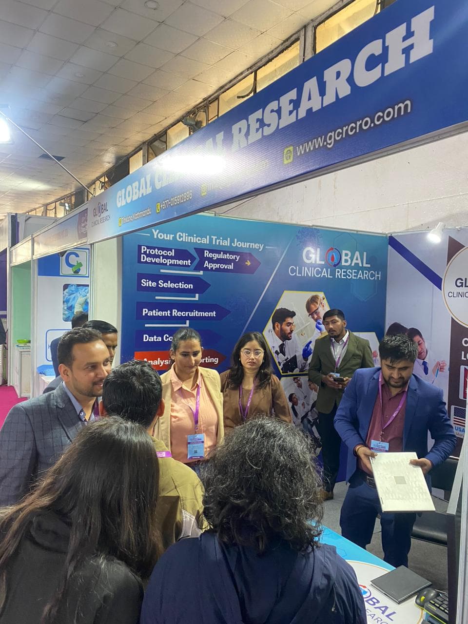 GCR networking with pharmaceutical professionals