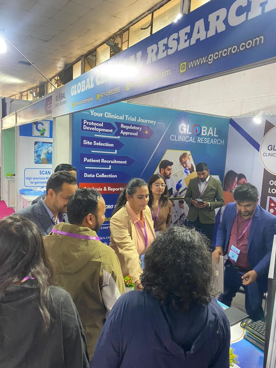 GCR showcasing global clinical operations