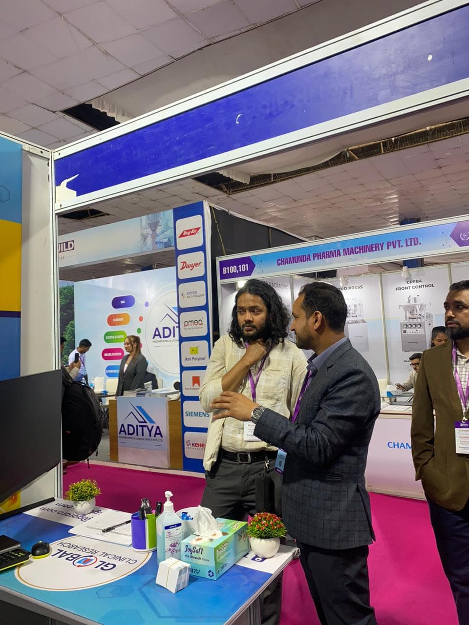 GCR team celebrating successful event participation